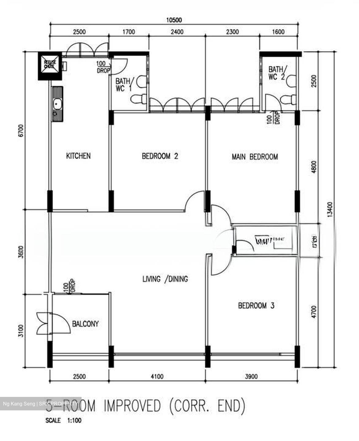 Blk 432 Tampines Street 41 (Tampines), HDB 5 Rooms #576165231